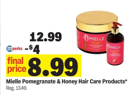 Mielle Pomegranate & Honey Hair Care Products