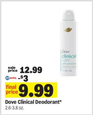 Dove Clinical Deodorant