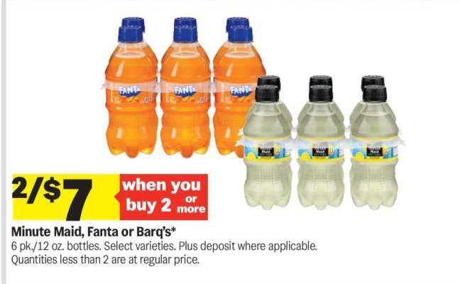 Minute Maid, Fanta or Barq's