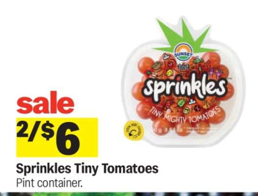 Sprinkles Tiny Tomatoes