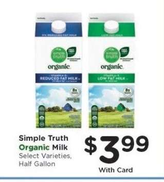 Simple Truth Organic Milk