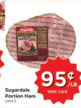 Sugardale Portion Ham