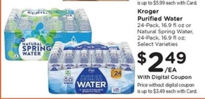 Kroger Purified Water