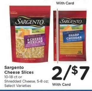 Sargento Cheese Slices*