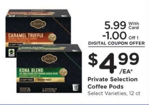 Private Selection Coffee Pods