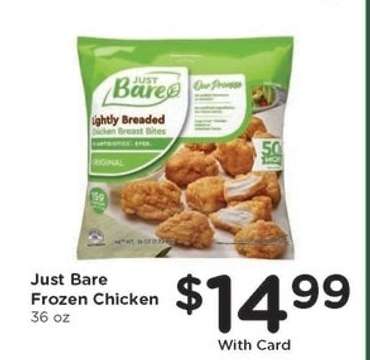Just Bare Frozen Chicken