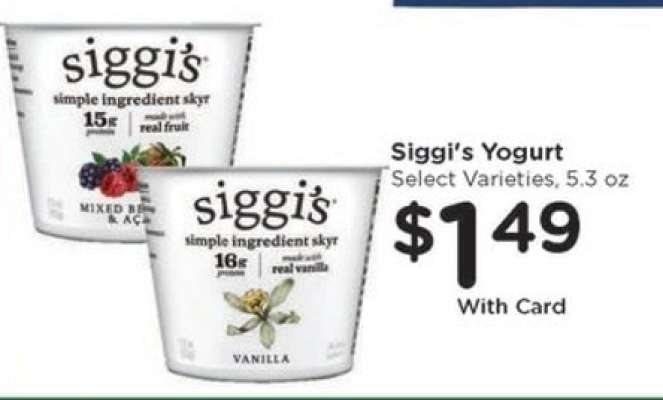 Siggi's Yogurt