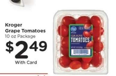 Kroger Grape Tomatoes