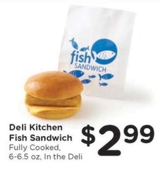Deli Kitchen Fish Sandwich