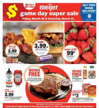 Meijer Flyer - 03/20/2026 - 03/21/2026.