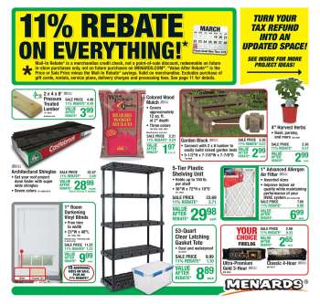 Menards Flyer - 03/19/2026 - 03/29/2026.