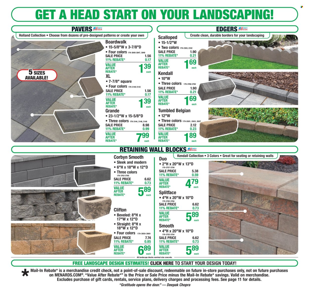 Menards ad - 03/19/2026 - 03/29/2026. Page 11