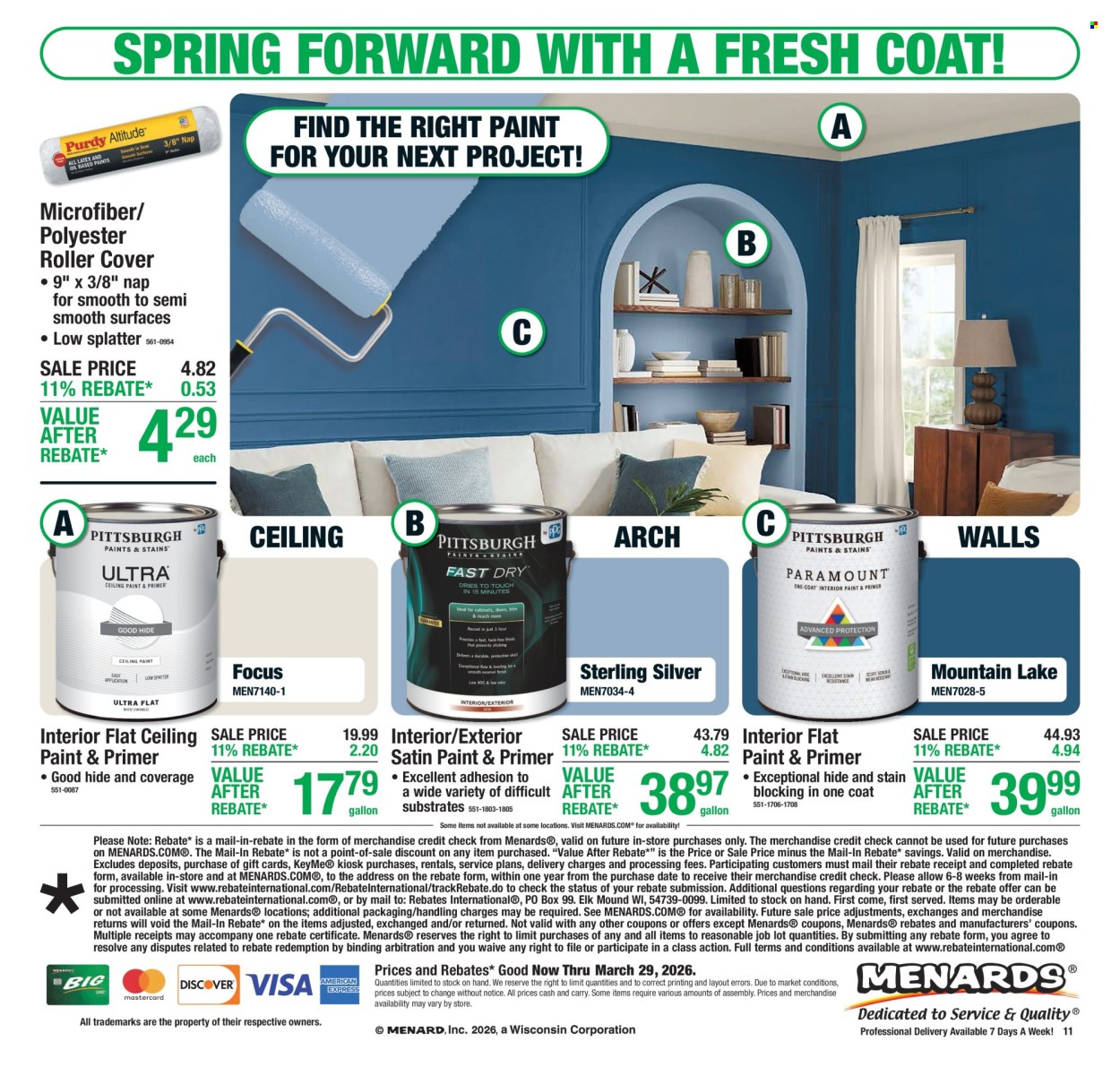 Menards ad - 03/19/2026 - 03/29/2026. Page 19