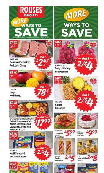 Rouses Markets Flyer - 03/18/2026 - 03/25/2026.