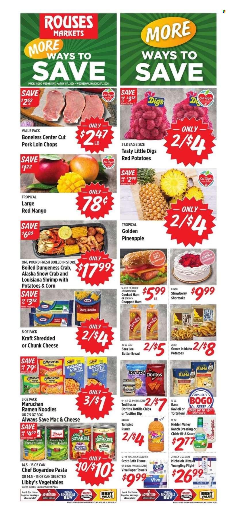 Rouses Markets Flyer - 03/18/2026 - 03/25/2026.