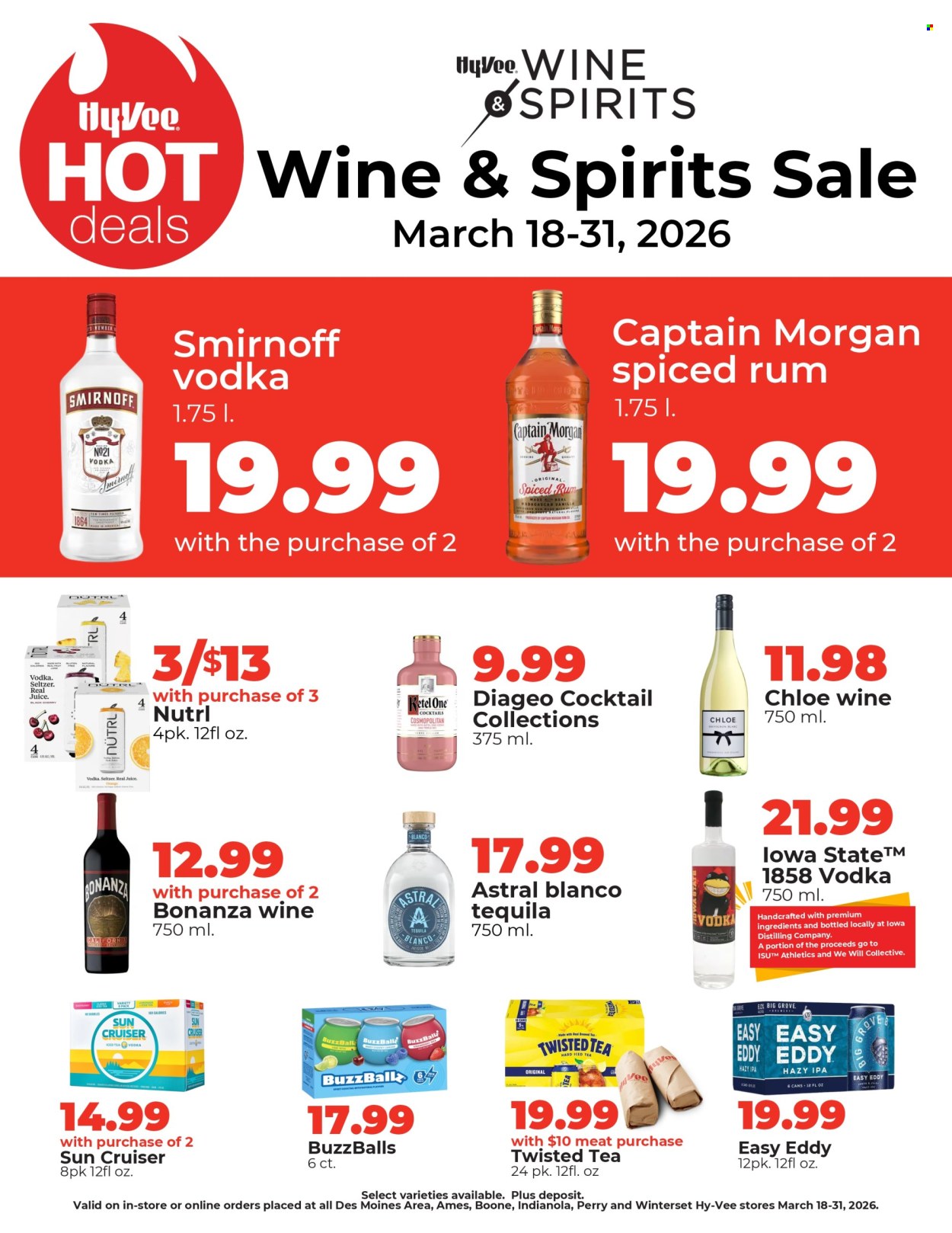 Hy-Vee ad - 03/18/2026 - 03/31/2026. Page 1