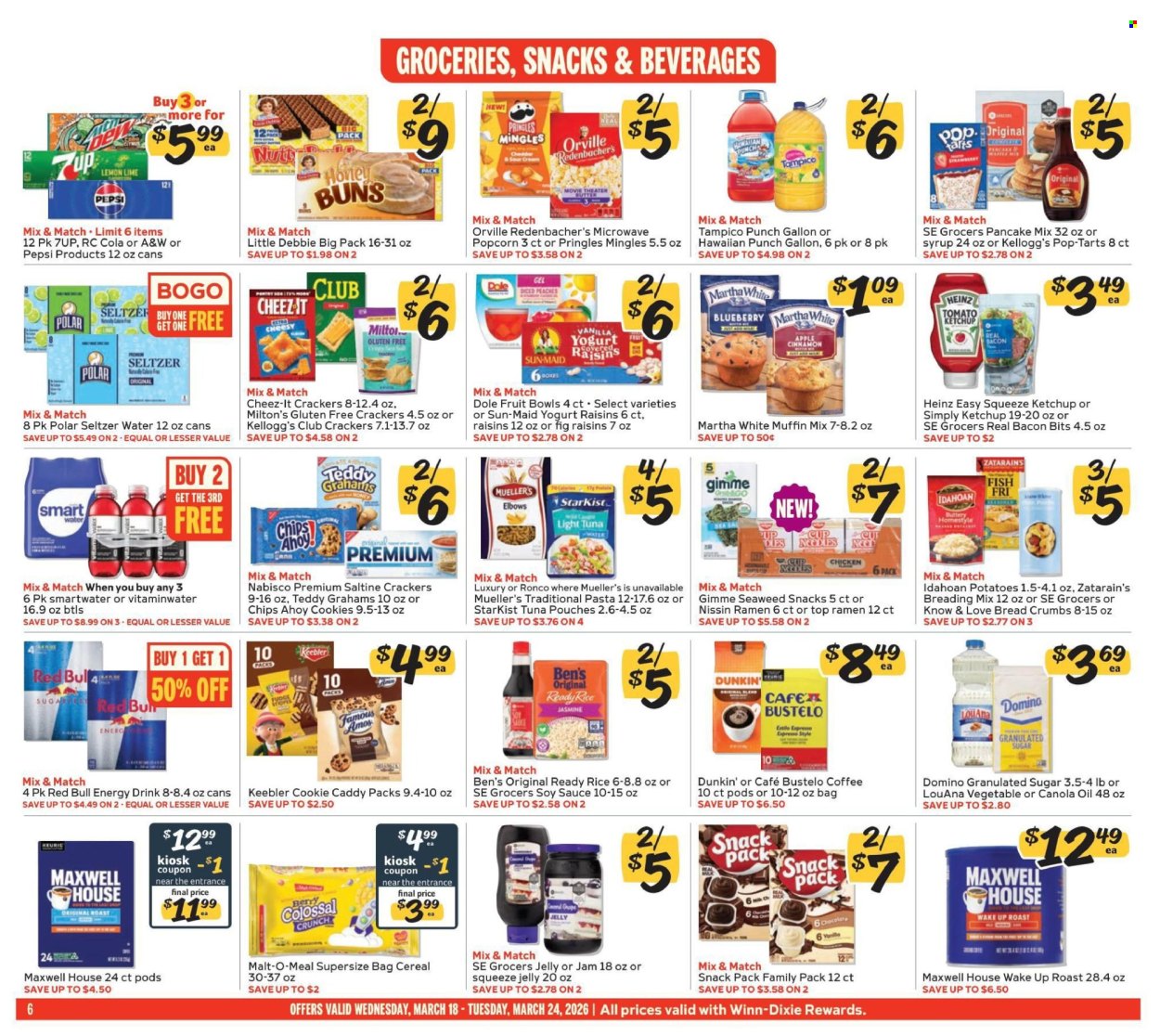Winn Dixie ad - 03/18/2026 - 03/24/2026. Page 6