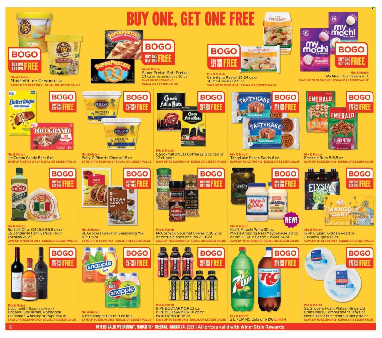 Winn Dixie ad - 03/18/2026 - 03/24/2026. Page 12