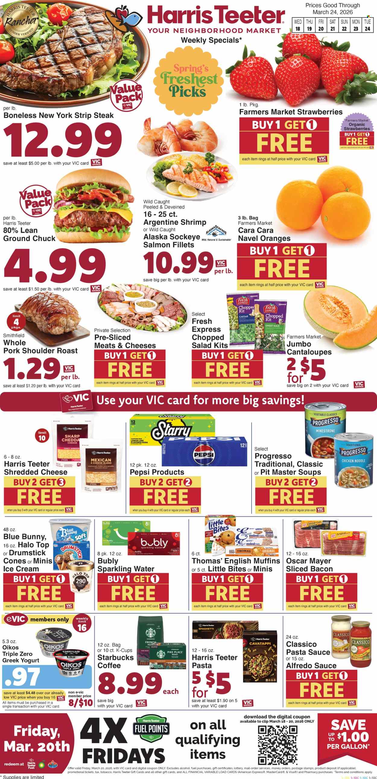 Harris Teeter ad - 03/18/2026 - 03/24/2026. Page 1