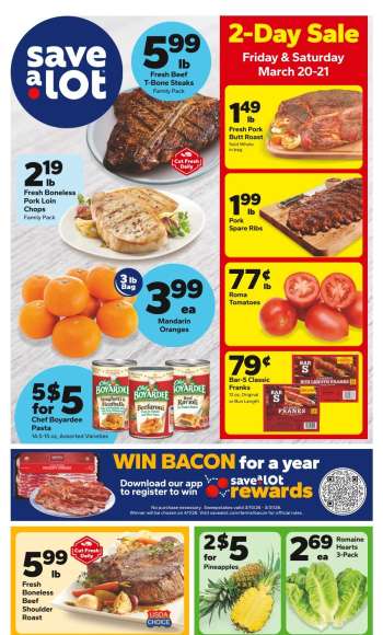 Save a Lot Flyer - 03/18/2026 - 03/24/2026.