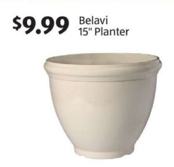 Belavi 15" Planter