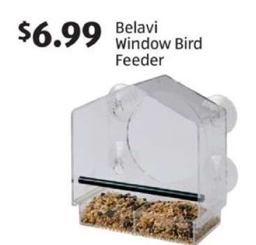 Belavi Window Bird Feeder