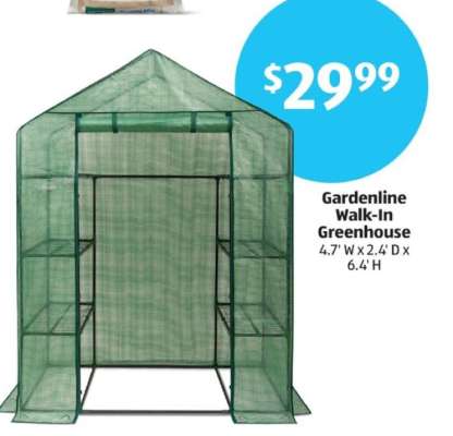 Gardenline Walk-In Greenhouse