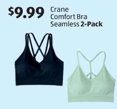 Crane Comfort Bra Seamless 2-Pack