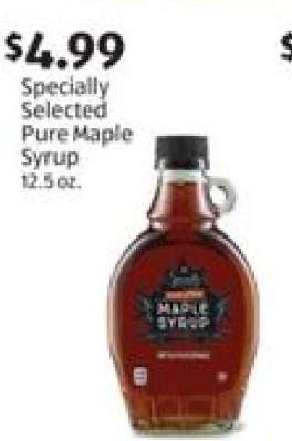 Specially Selected Pure Maple Syrup