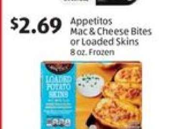 Appetitos Mac & Cheese Bites or Loaded Skins