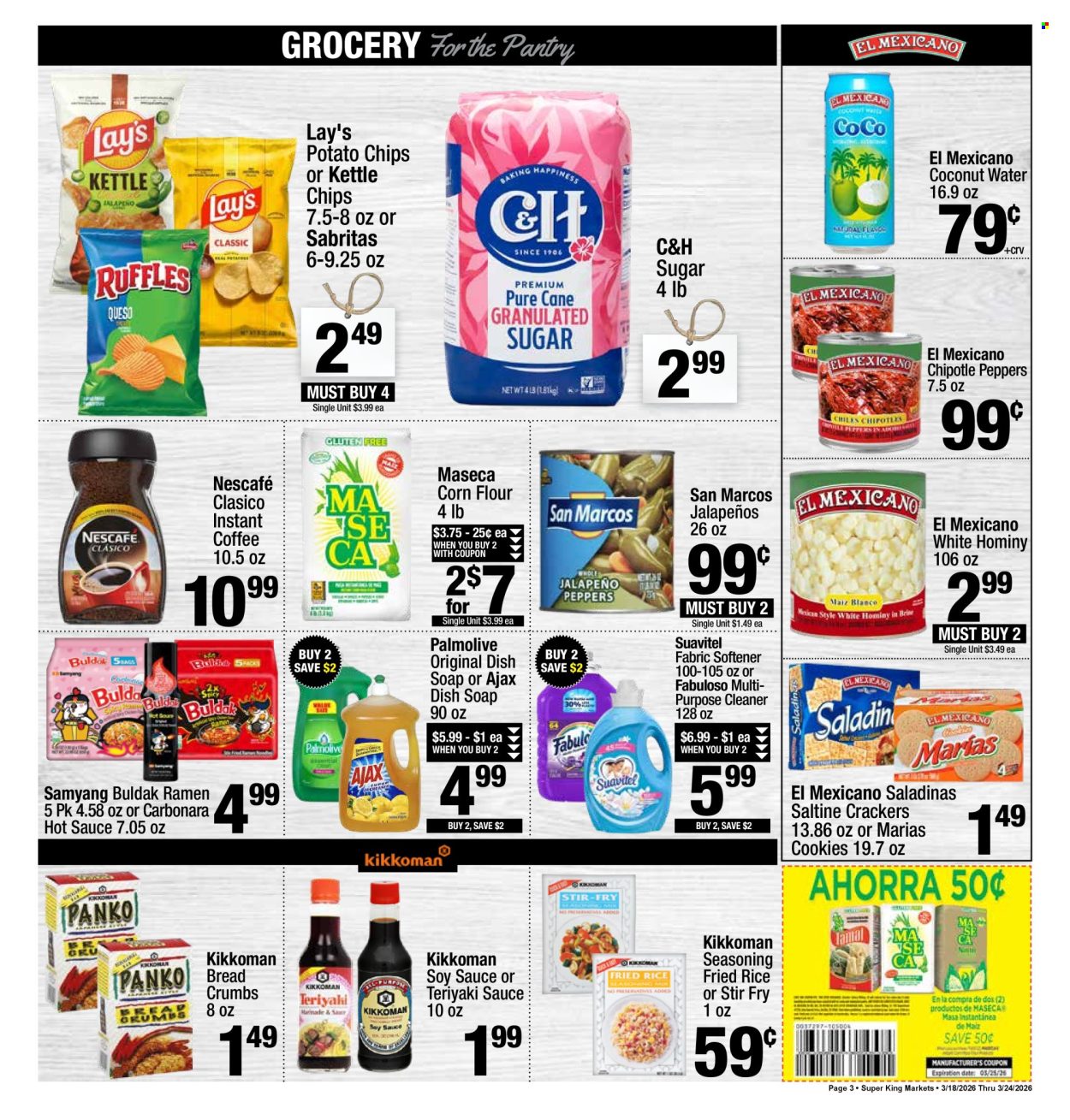 Super King Markets ad - 03/18/2026 - 03/24/2026. Page 3