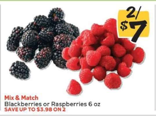 Blackberries or Raspberries