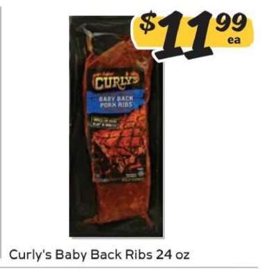 Curly's Baby Back Ribs