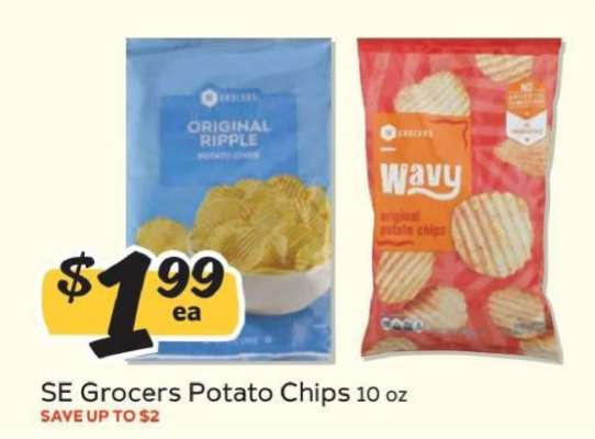 SE Grocers Potato Chips