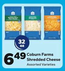 Coburn Farms Shredded Cheese