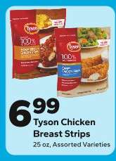 Tyson Chicken Breast Strips