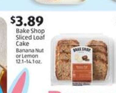 Bake Shop Sliced Loaf Cake