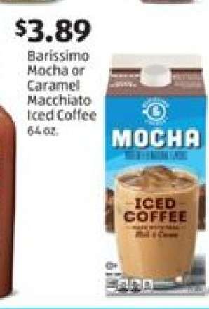 Barissimo Mocha or Caramel Macchiato Iced Coffee