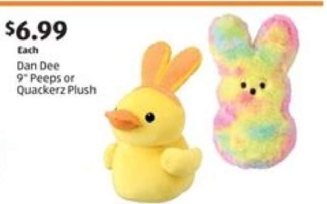 Dan Dee 9" Peeps or Quackerz Plush