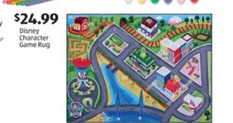 Disney Character Game Rug