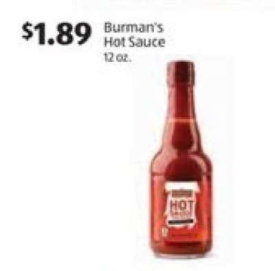 Burman's Hot Sauce