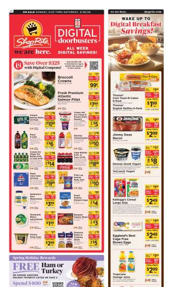 ShopRite Flyer - 03/22/2026 - 03/28/2026.