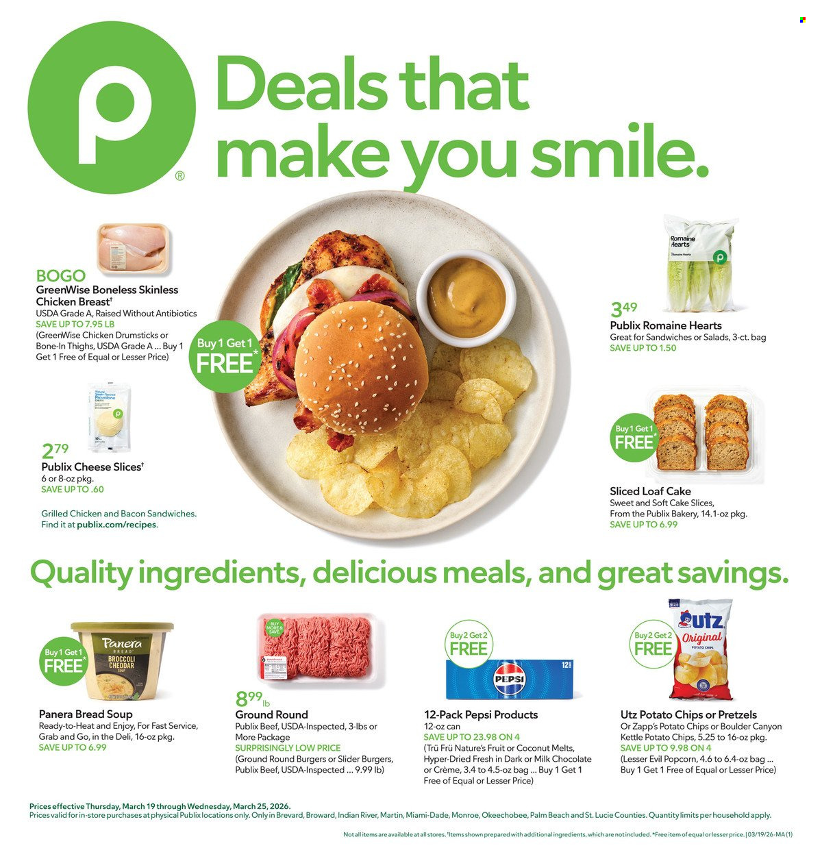 Publix ad - 03/19/2026 - 03/25/2026. Page 1