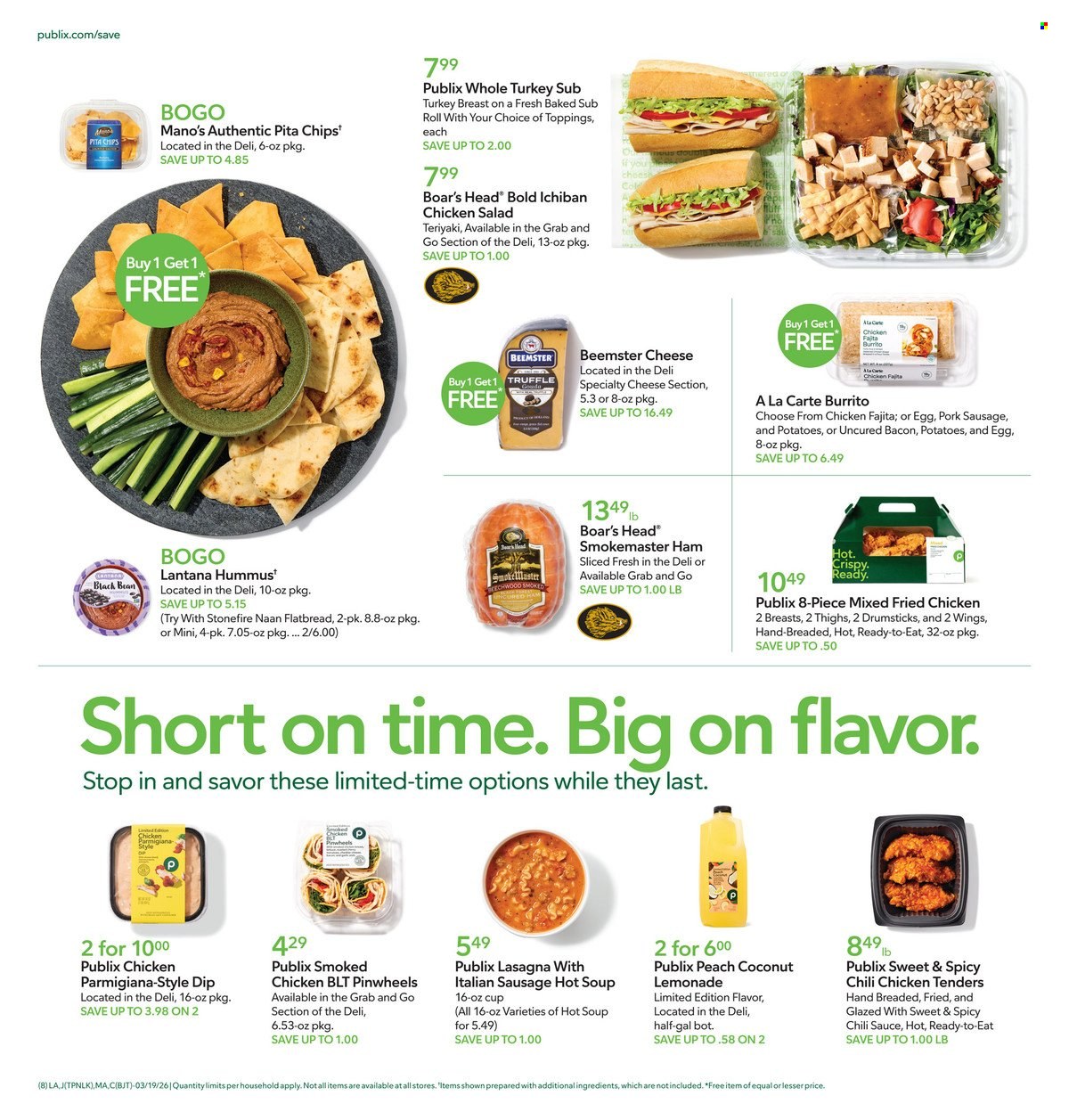 Publix ad - 03/19/2026 - 03/25/2026. Page 8