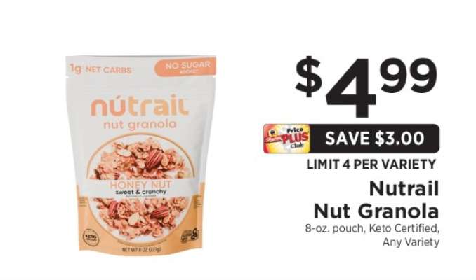 NuTrail Nut Granola