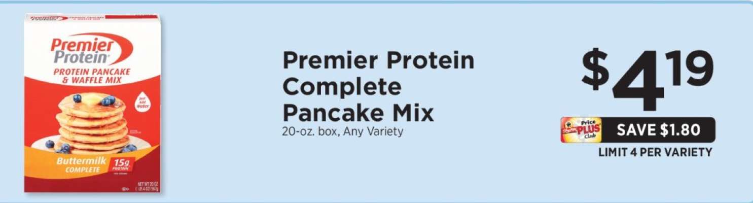 Premier Protein Complete Pancake Mix