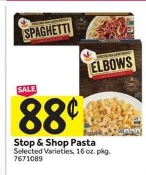 Stop & Shop Pasta