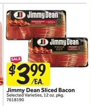 Jimmy Dean Sliced Bacon