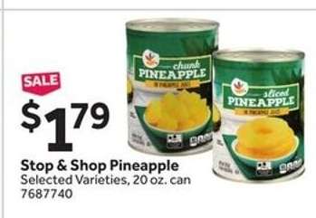 Stop & Shop Pineapple