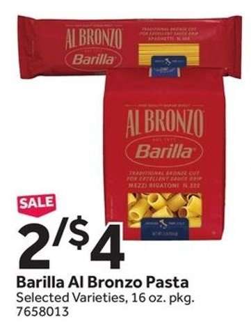 Barilla Al Bronzo Pasta